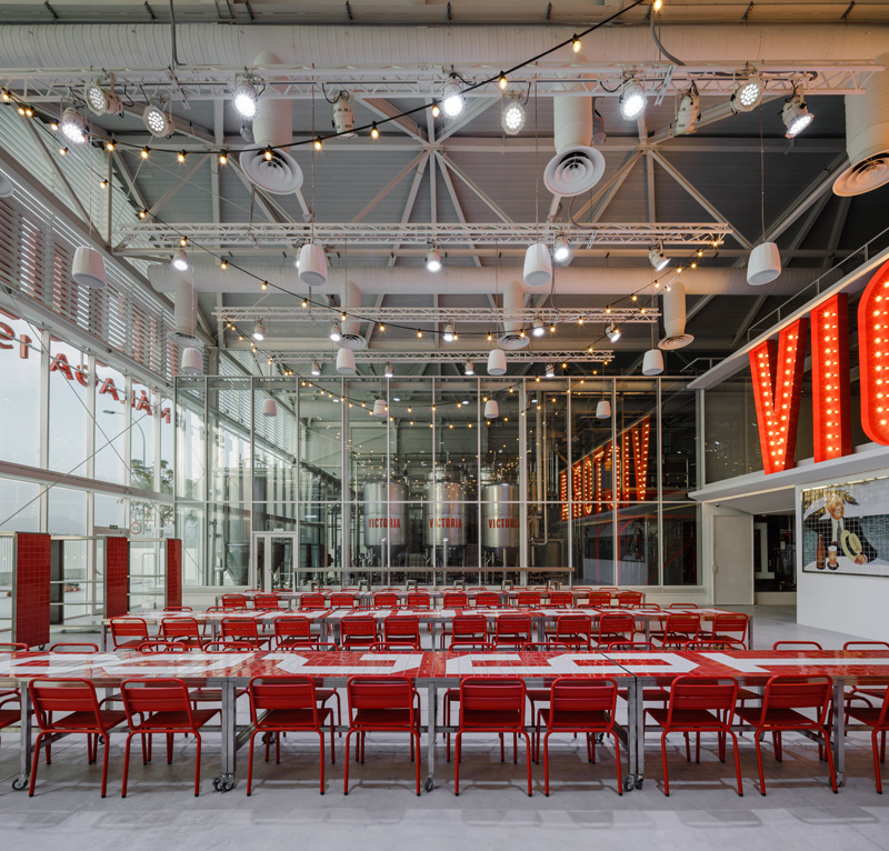 Planta de fabricación, envasado y distribución de Cerveza Victoria | Málaga