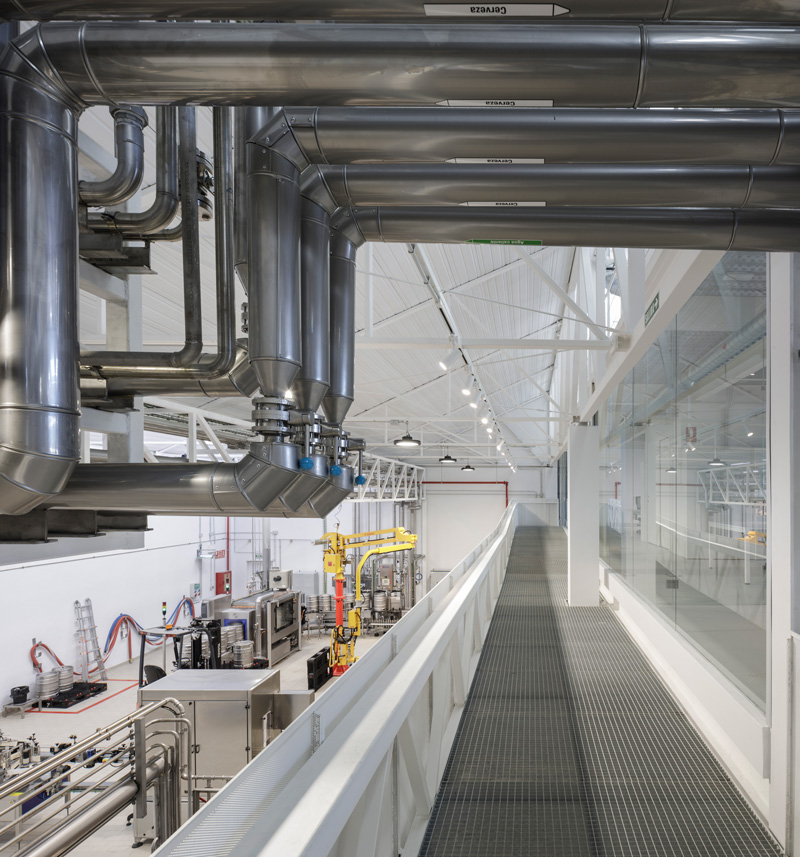 Planta de fabricación, envasado y distribución de Cerveza Victoria | Málaga