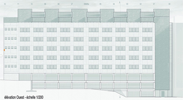 Propuesta para la Ampliación del Edificio Administrativo UNI-5 | Lausanne, Suiza