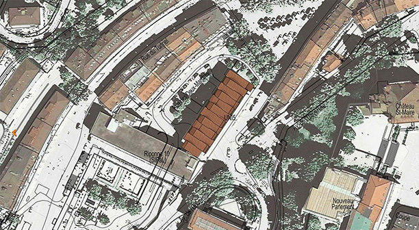 Propuesta para la Ampliación del Edificio Administrativo UNI-5 | Lausanne, Suiza