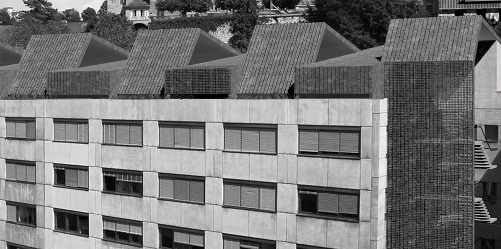 Propuesta para la Ampliación del Edificio Administrativo UNI-5 | Lausanne, Suiza