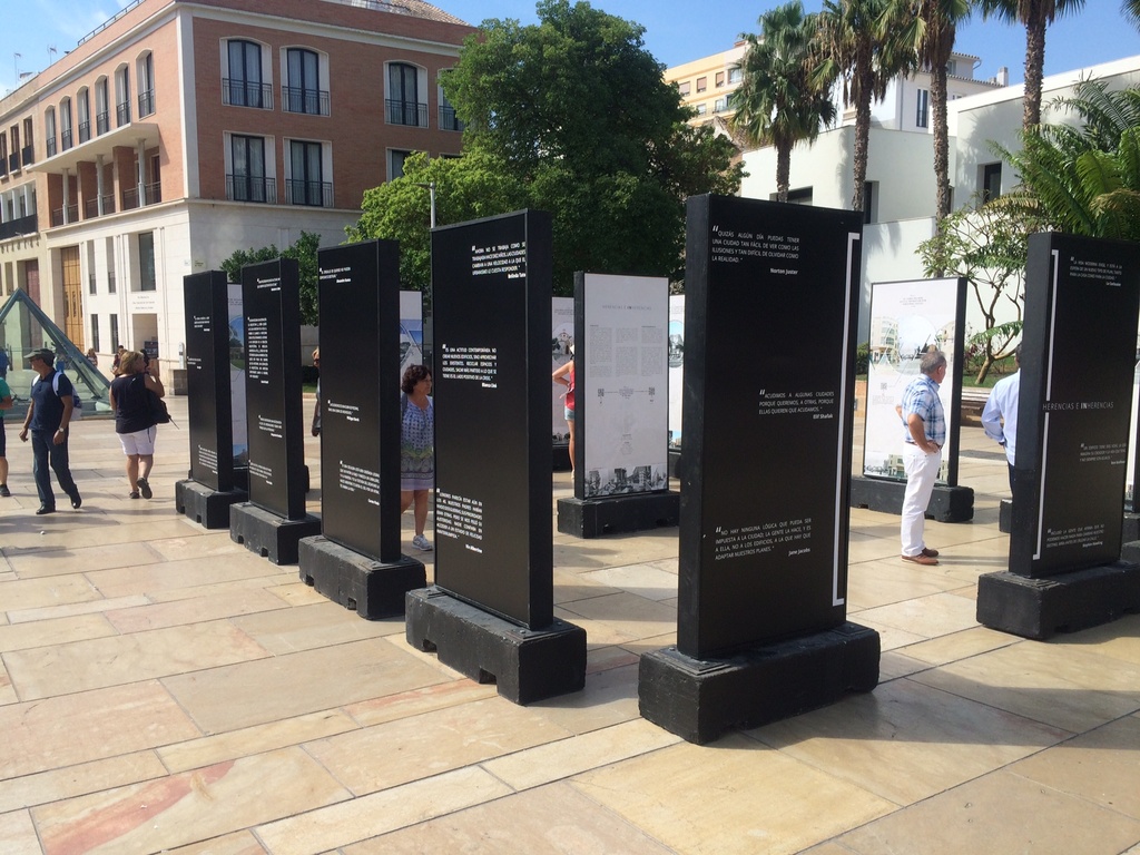 Herencias e Inherencias. Exposición urbana | Semana Arquitectura Málaga