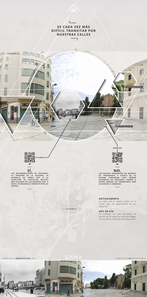 Herencias e Inherencias. Exposición urbana | Semana Arquitectura Málaga