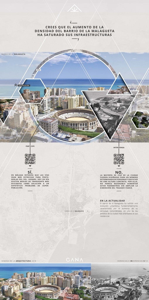 Herencias e Inherencias. Exposición urbana | Semana Arquitectura Málaga