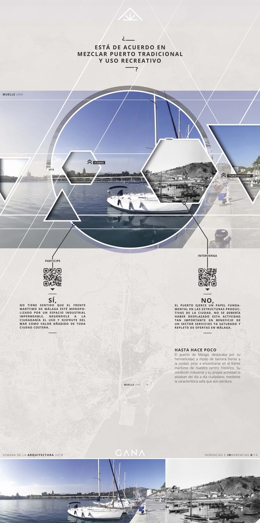 Herencias e Inherencias. Exposición urbana | Semana Arquitectura Málaga