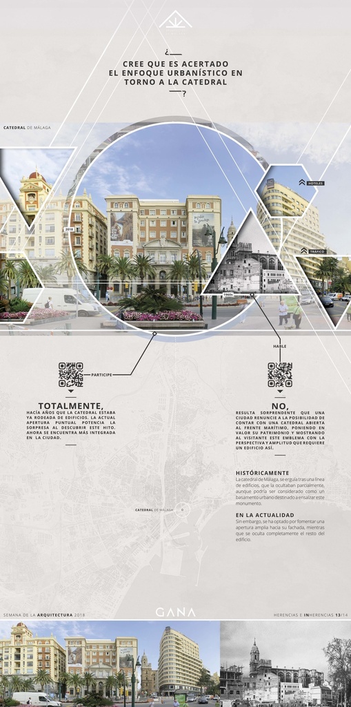 Herencias e Inherencias. Exposición urbana | Semana Arquitectura Málaga