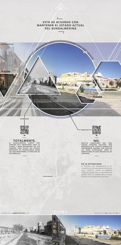 Herencias e Inherencias. Exposición urbana | Semana Arquitectura Málaga